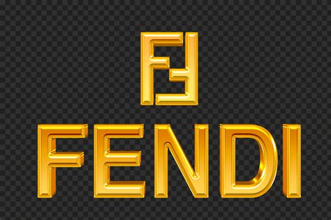 fendi gold logo|fendi logo download.